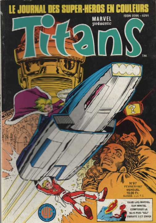 Scan de la Couverture Titans n 97